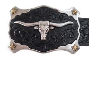 Justin Belt Longhorn Buckle Size 32